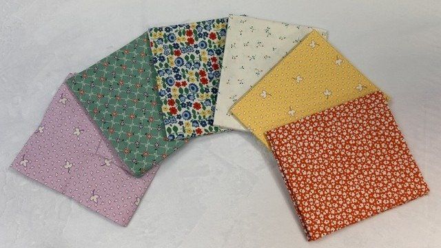 6 pc Darlene's Favorites 4 FQ Bundle Quilting Cotton
