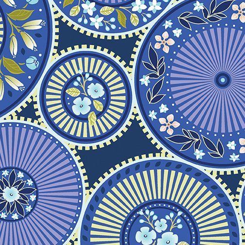 Amanda Murphy Orchard Periwinkle Frolic CLEARANCE