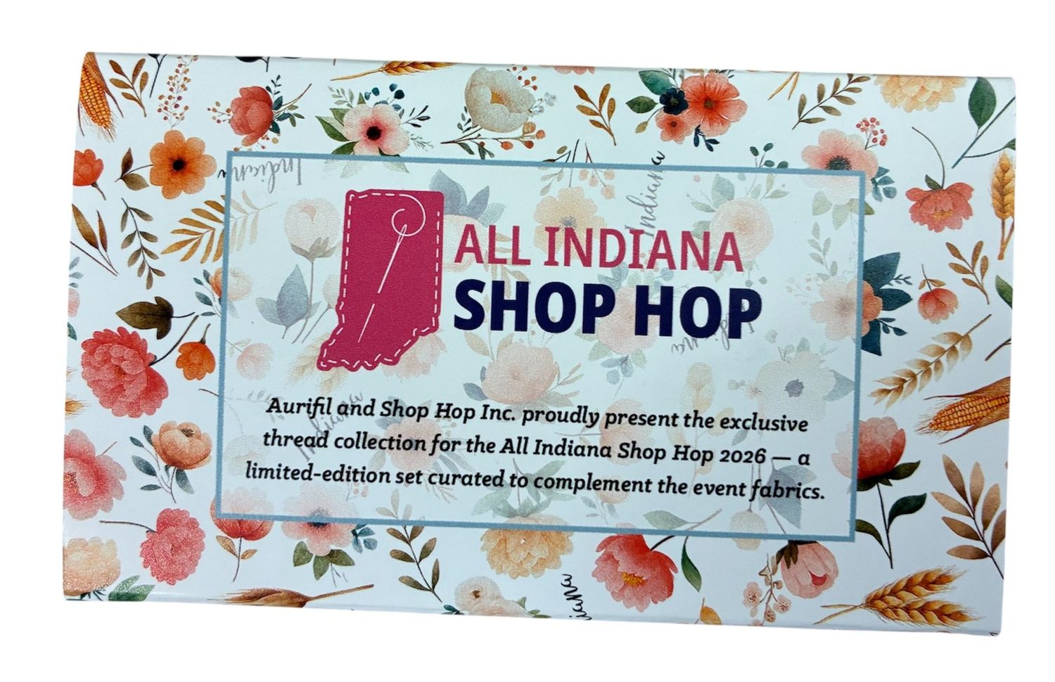 All Indiana Shop Hop 2026 Aurifil Thread Set