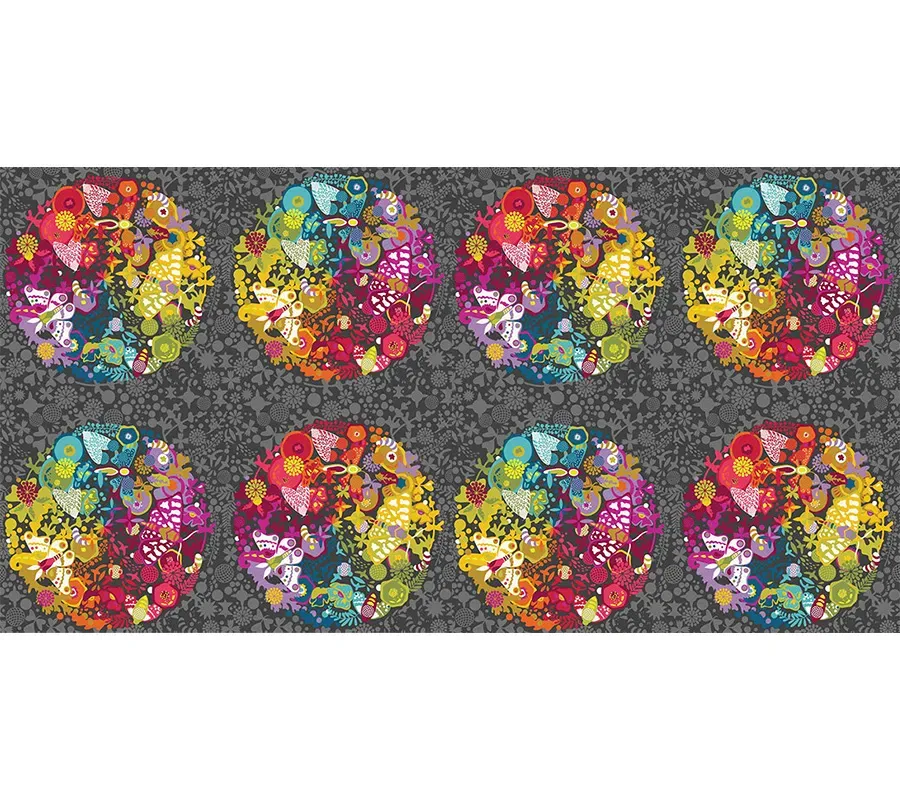 Andover Night Art Theory Color Wheel by Alison Glass