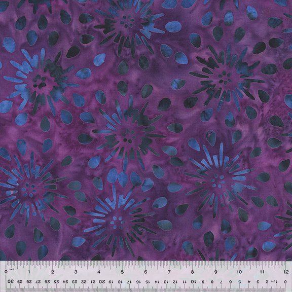Anthology Batiks Purple Firework Majesty