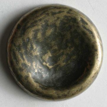 Antique Tin Full Metal Button 18mm
