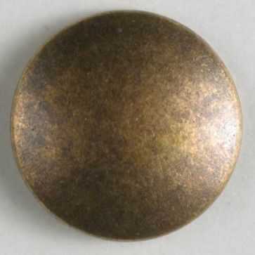 Antique Tin Metal Button 15mm
