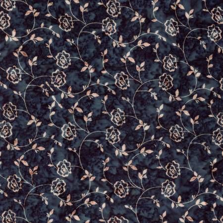 Batiks Rosarium Sew Soft Rayon Dark Skies Dress Weight Riley Blake Designs
