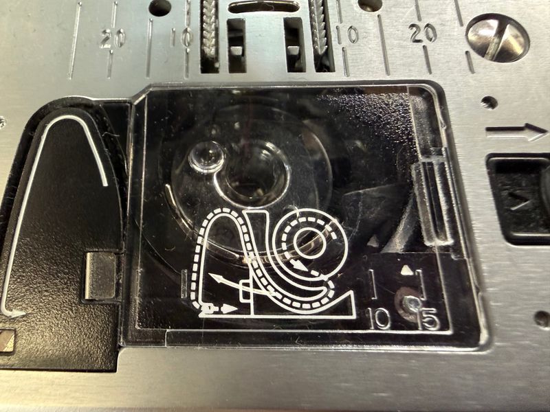 Bernette B70 77 79 Bobbin plate cover
