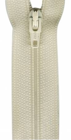 All-Purpose Polyester Coil Zipper 24in Natural