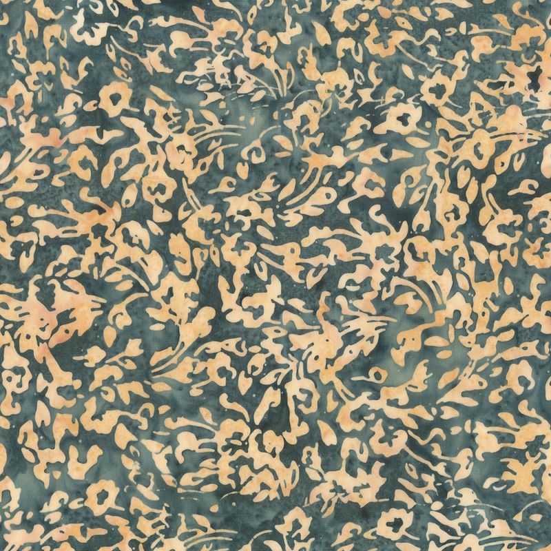 Anthology Batiks Sahara Lined Leaves