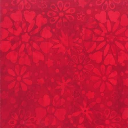 Anthology Batiks Red