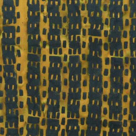 Anthology Batiks Watch Gold City Block