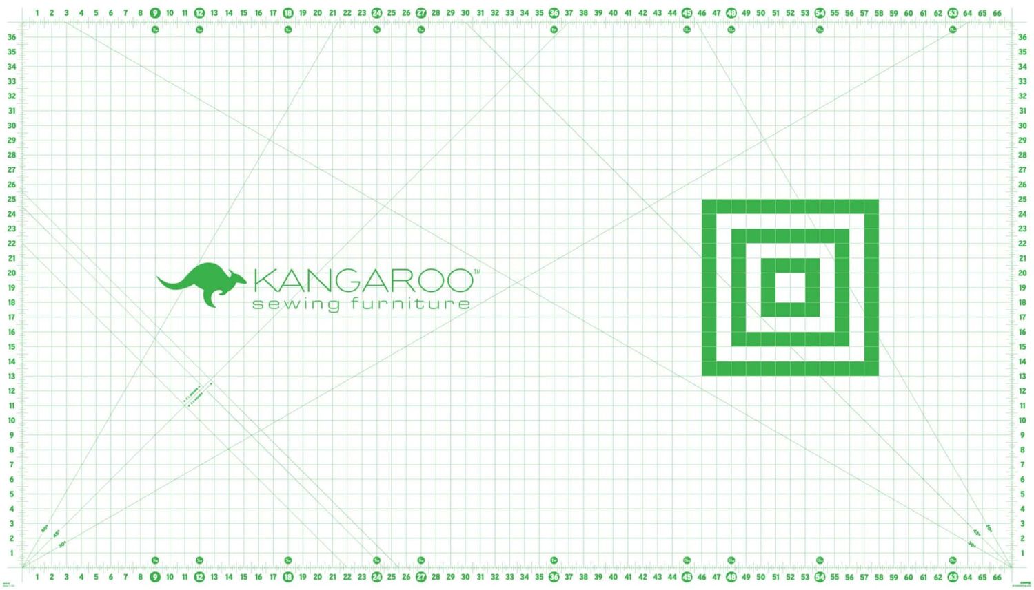 Arrow 40" x 70" Cutting Mat for Kookaburra - Available for order