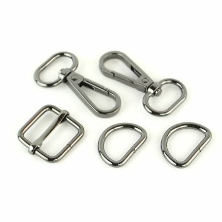 Basic Hardware Set Level 3 3/4in Gunmetal