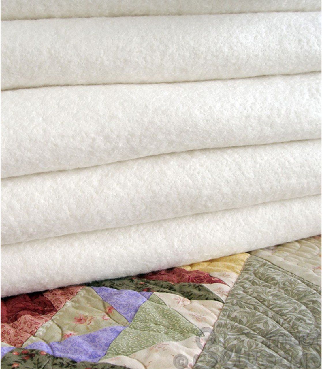 Batting: Queen Size 100% Cotton Double extra loft Air Lite Colour Me Batting: Queen Size 100% Cotton Double extra loft Air Lite Colour Me