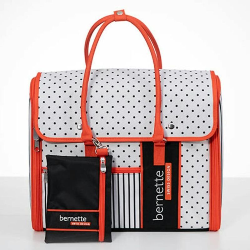 Bernette Polka Tote and Pouch