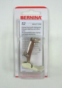 BERNINA #52 Zigzag Foot -Teflon foot