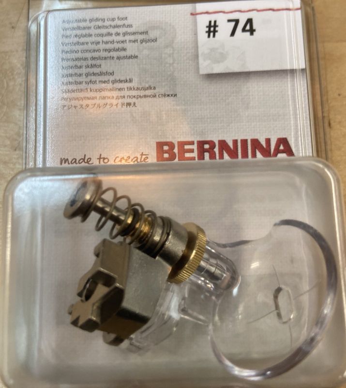 BERNINA #74 Adjustable Gliding cup Foot
