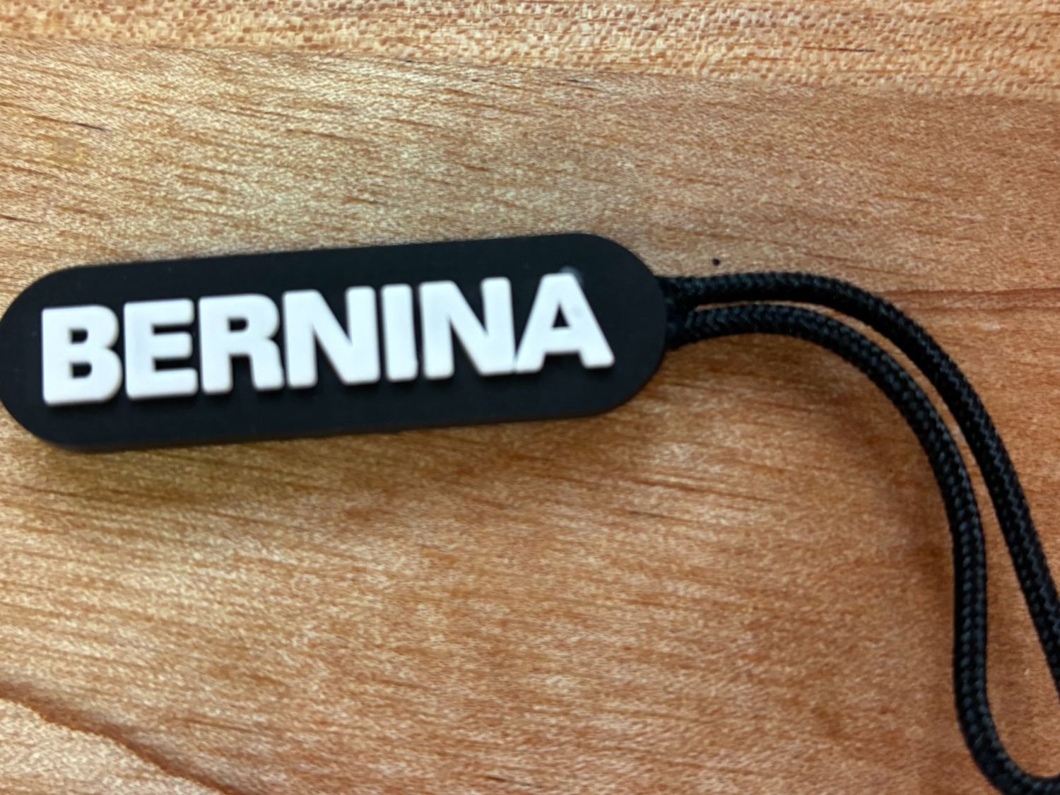 BERNINA Black Zipper Pull