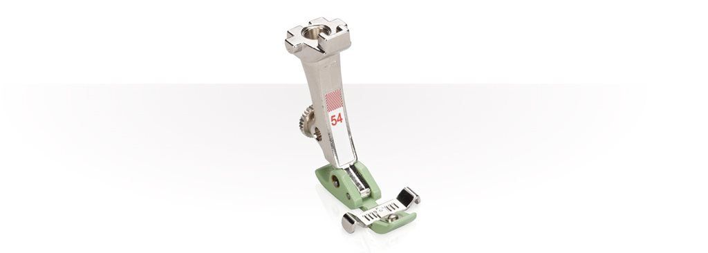 BERNINA #54 Zipper Foot w/ Non-Stick Sole