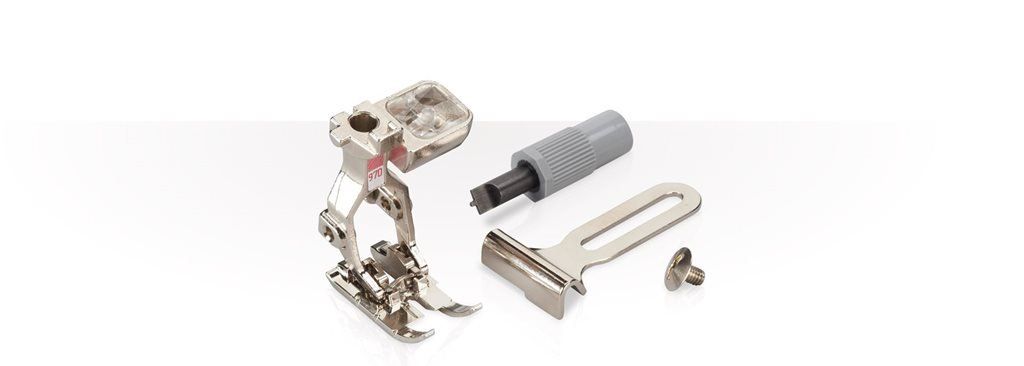 BERNINA #97D 1/4" Patchwork foot with separate guide