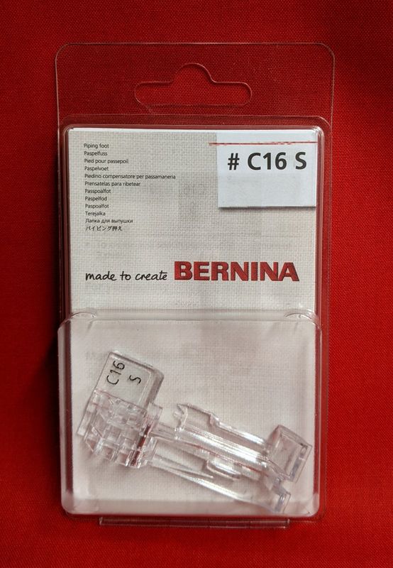 BERNINA #C16S Piping foot for the L890 machine only