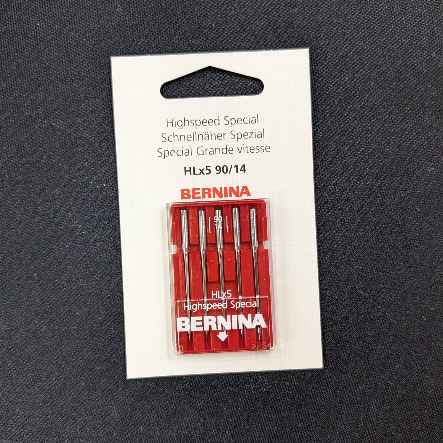 BERNINA High Speed Special Needle HLx5 90/14 5pk for the Bernette B08