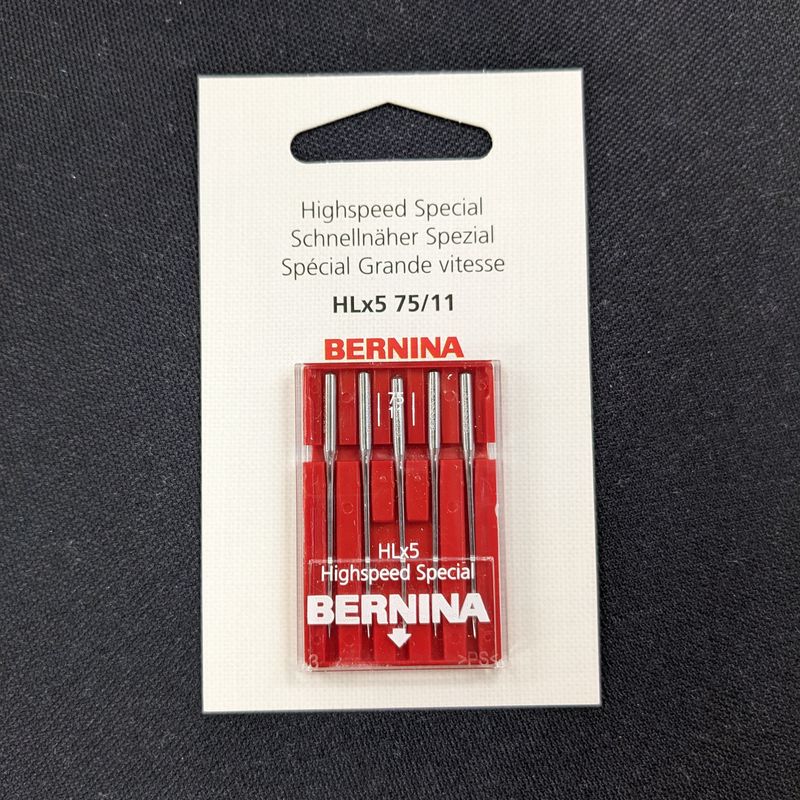 BERNINA High Speed Special Needle HLx5 75/11 5pk for the Bernette B08