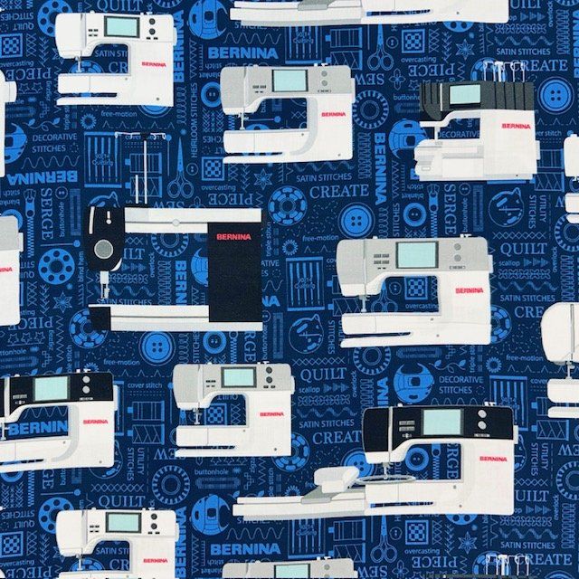 Bernina Machines Indigo Benartex