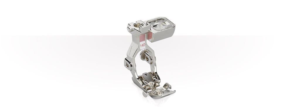 BERNINA #14D Zipper Foot with Guide