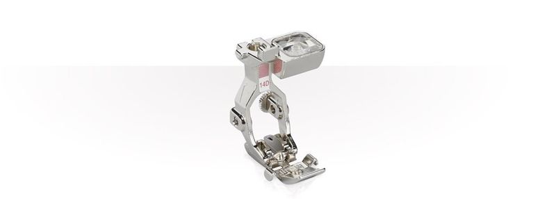 BERNINA #14D Zipper Foot with Guide