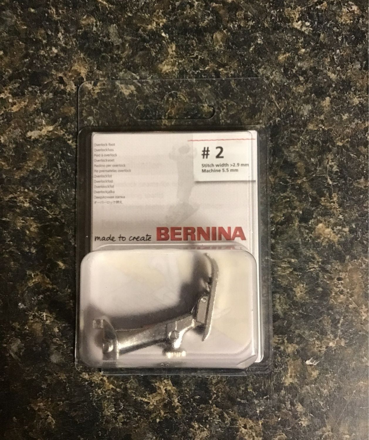 BERNINA #2 Foot