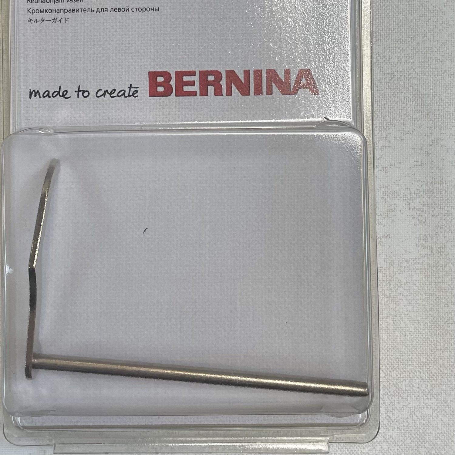BERNINA Quilting Guide Left Hand