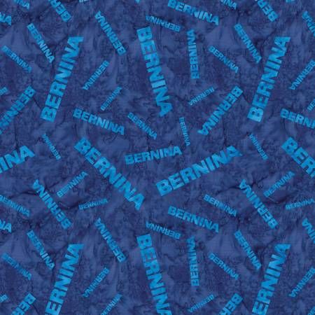 Bernina Toss Blue by Benartex