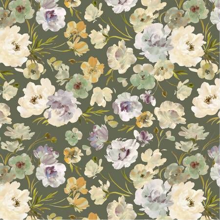 Bloomfield Moss Ranunculus Canvas