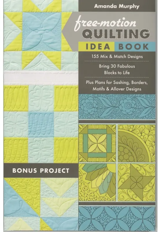Book: Free Motion Quilting Idea Book Amanda Murphy