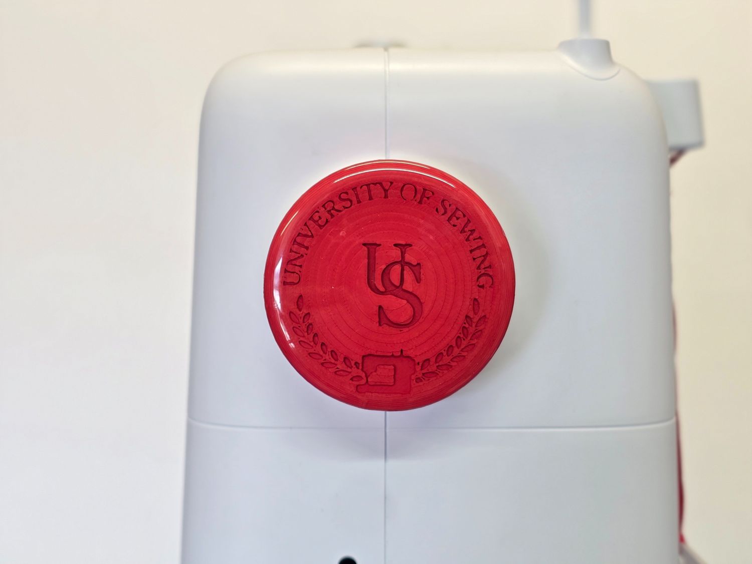 BERNINA Replacement Handwheel Red Gloss for Bernina 3/4/5/7/9/L8 Series 3D Print