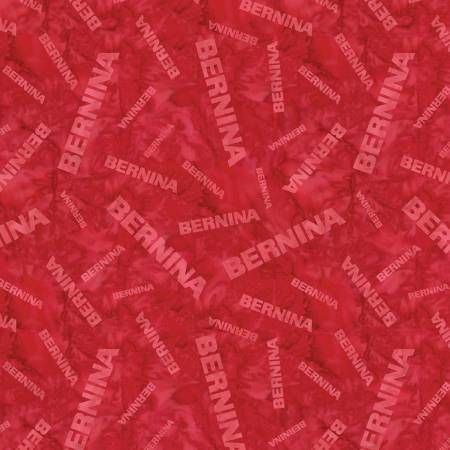 Bernina Toss Red by Benartex