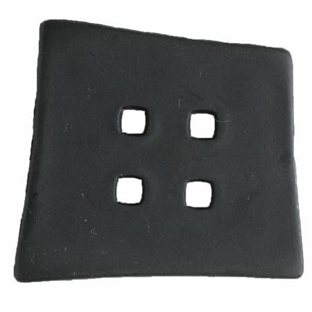 Black 4 Hole Fashion Button 55mm