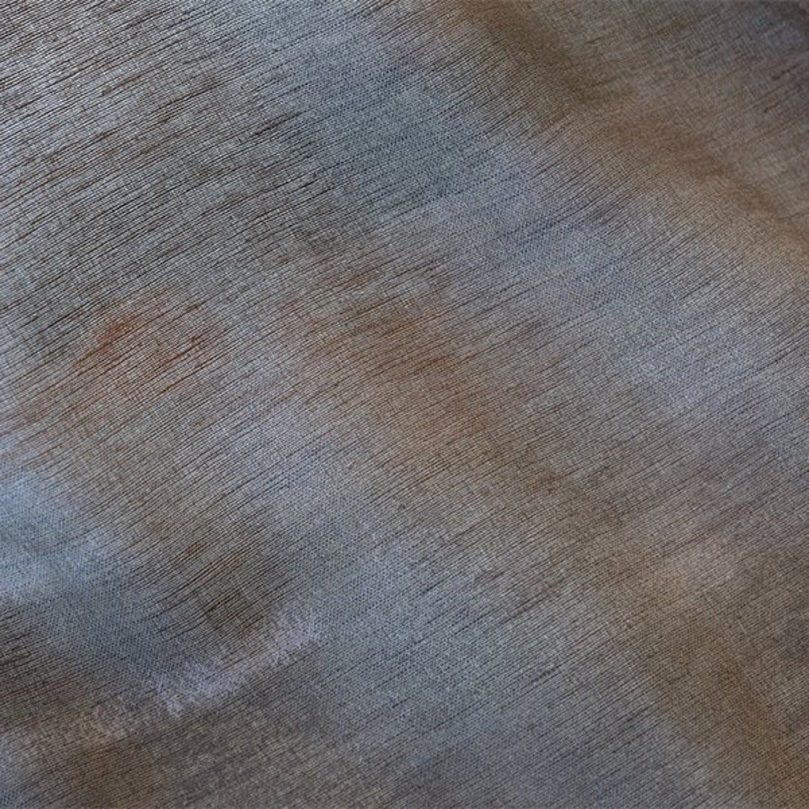 Black Linen/Cotton Gauze Kokka Japanese light weight fabric
