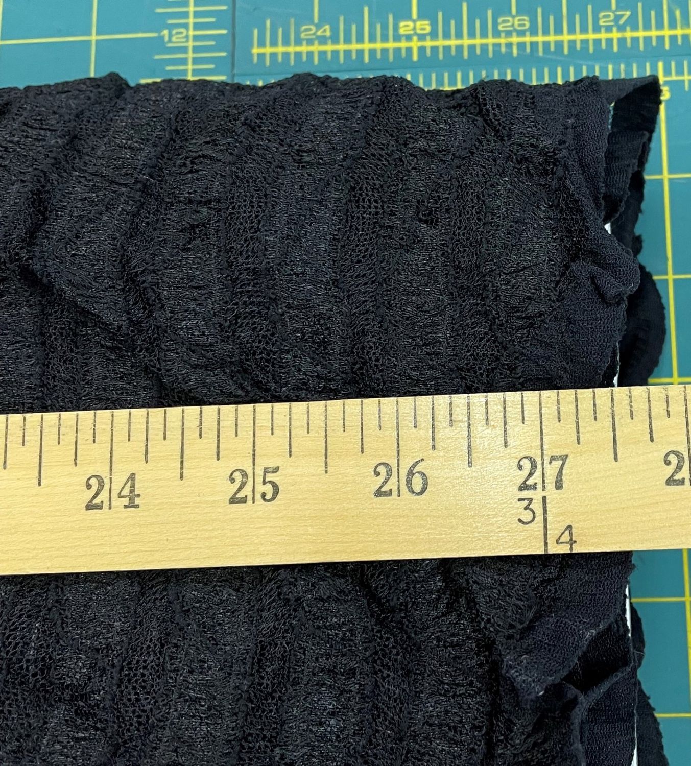 Black Ribbon Knit