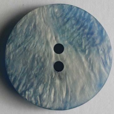 Blue Fashion Button 15mm