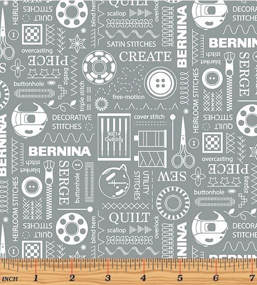 BERNINA Stitches Gray