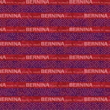 Bernina Stripe Red/Multi by Benartex