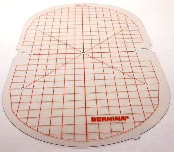 BERNINA Template Large Oval 145 x 255 mm for legacy machines