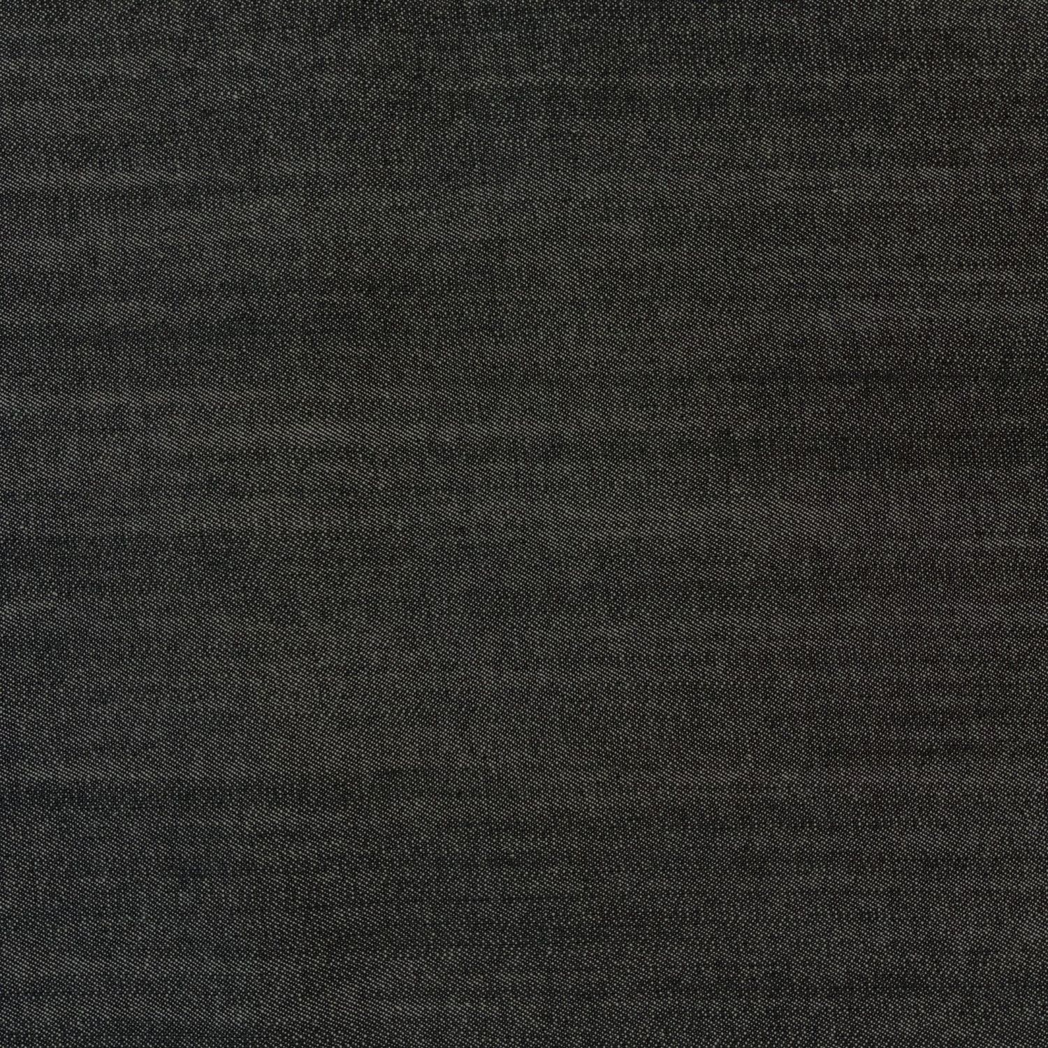 Black Kaihara Cotton Yarn-Dyed Denim
