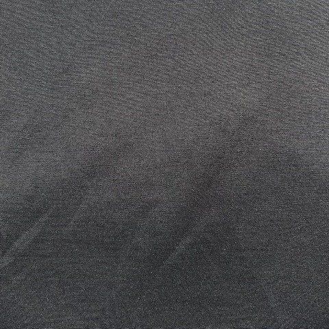 Black Lightweight Cotton Silk Voile Blend