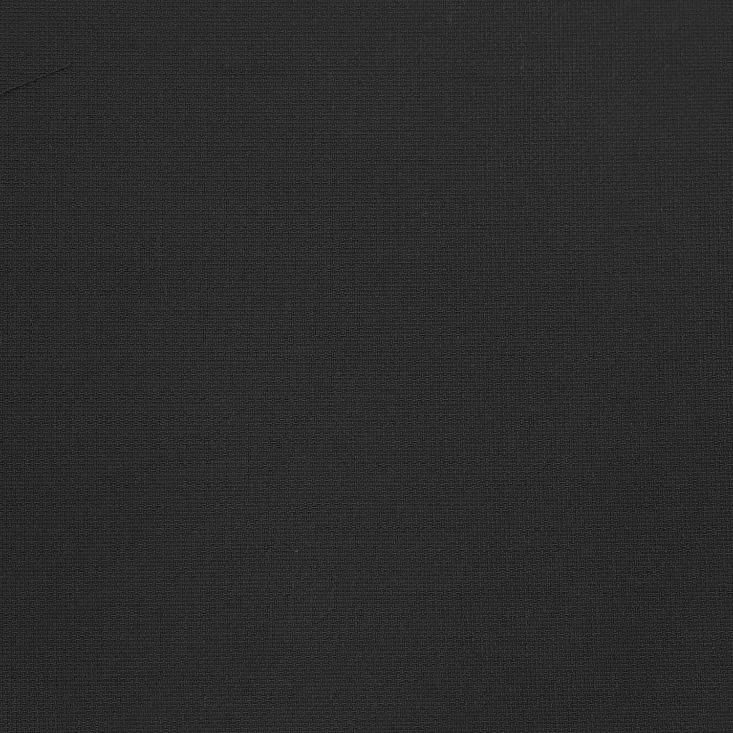 Black Textured Viscose Blend Coating