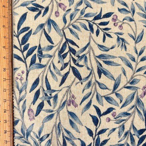 Botanical Cotton Linen Shirting Japaese fabric