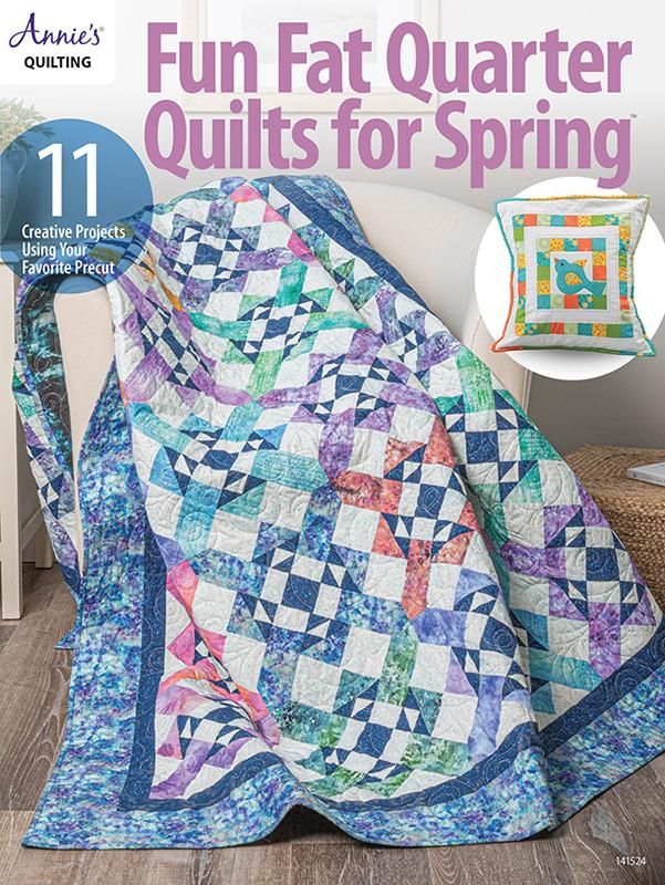 Book: Fun Fat Quarter Quilts for Spring Annie's Quilting