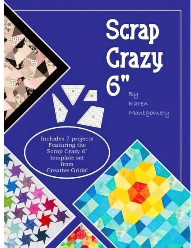 Book: Scrap Crazy 6" by Karen Montgomery