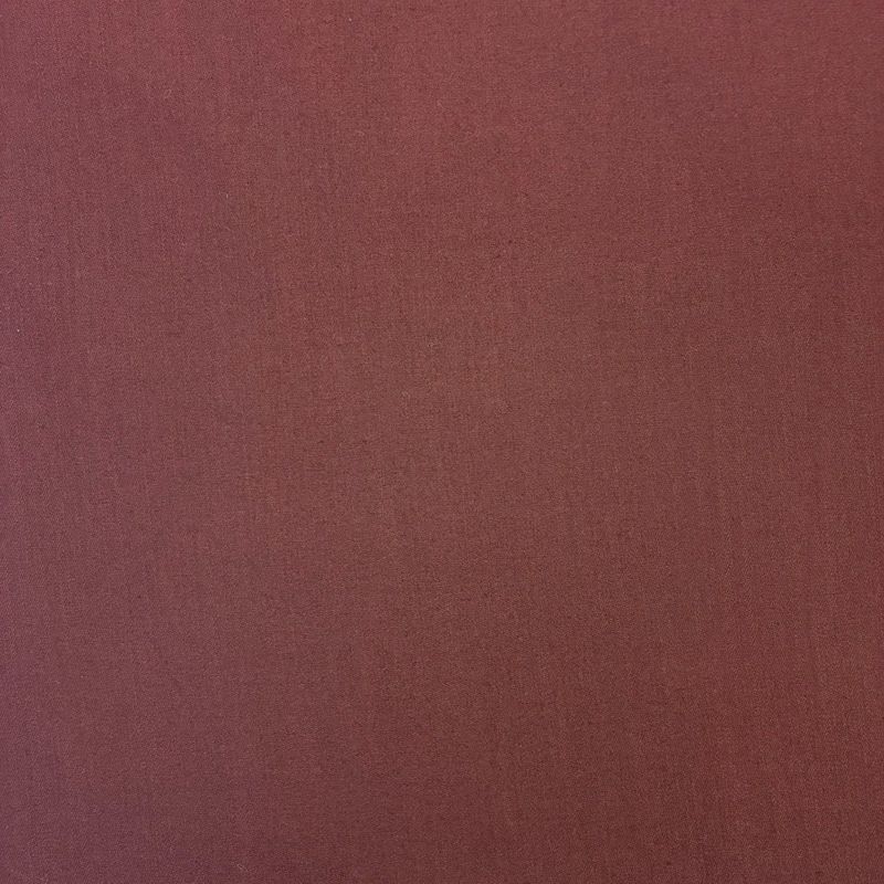 Brick Red Cotton Crepe Backed Sateen