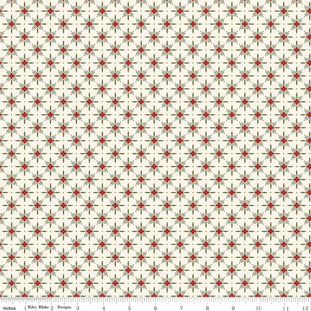 Christmas Greetings Twinkle Cream
